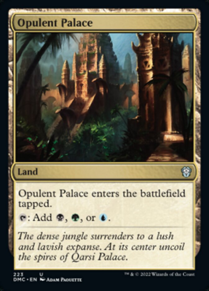 Opulent Palace [Dominaria United Commander] | Lots Moore NSW