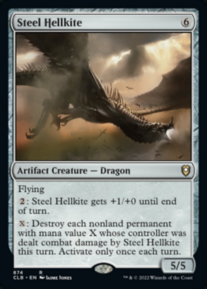 Steel Hellkite [Commander Legends: Battle for Baldur's Gate] | Lots Moore NSW