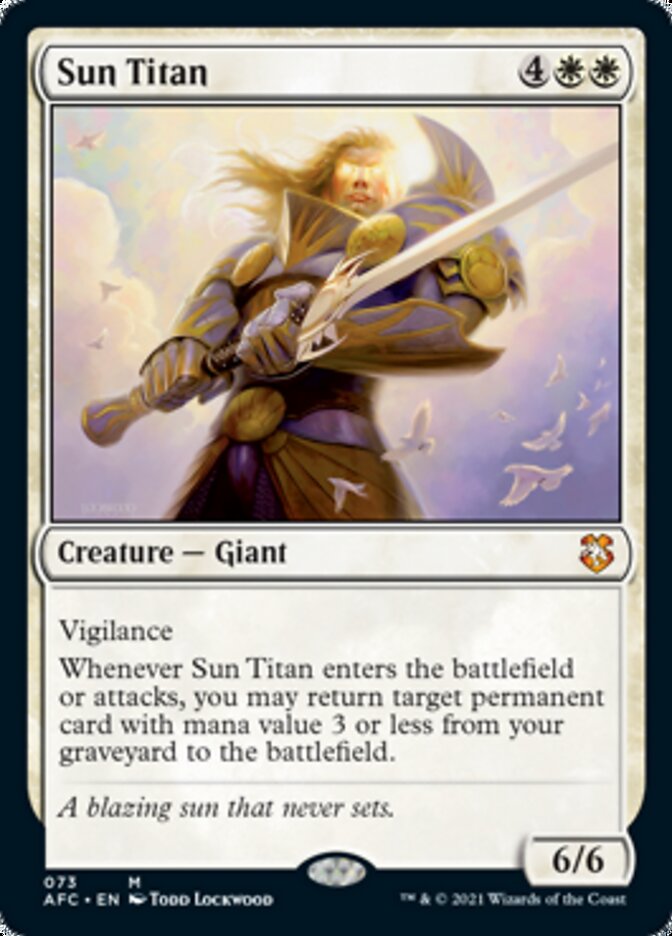 Sun Titan [Dungeons & Dragons: Adventures in the Forgotten Realms Commander] | Lots Moore NSW