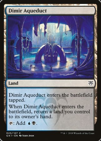 Dimir Aqueduct [GRN Guild Kit] | Lots Moore NSW