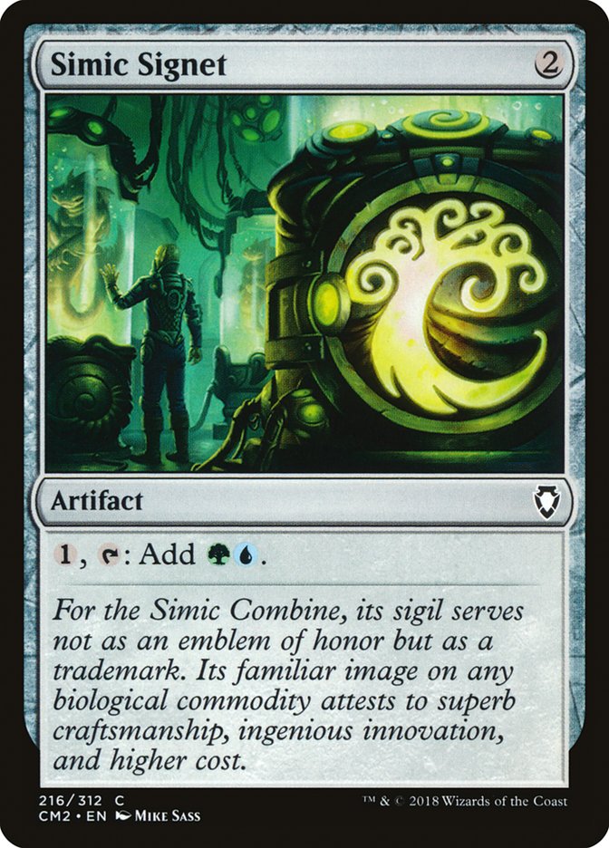 Simic Signet (216/312) [Commander Anthology Volume II] | Lots Moore NSW