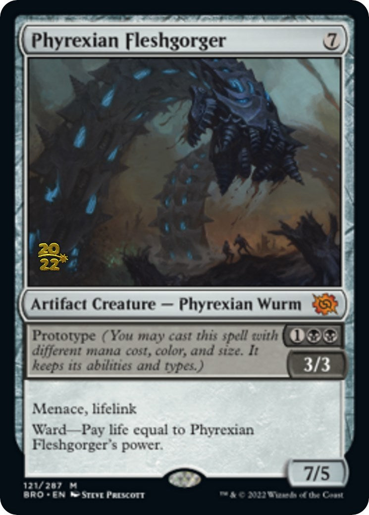 Phyrexian Fleshgorger [The Brothers' War: Prerelease Promos] | Lots Moore NSW