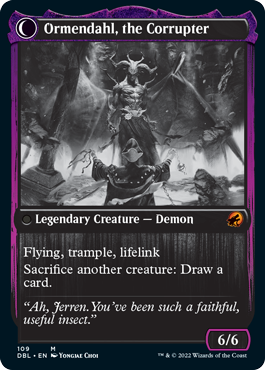 Jerren, Corrupted Bishop // Ormendahl, the Corrupted [Innistrad: Double Feature] | Lots Moore NSW