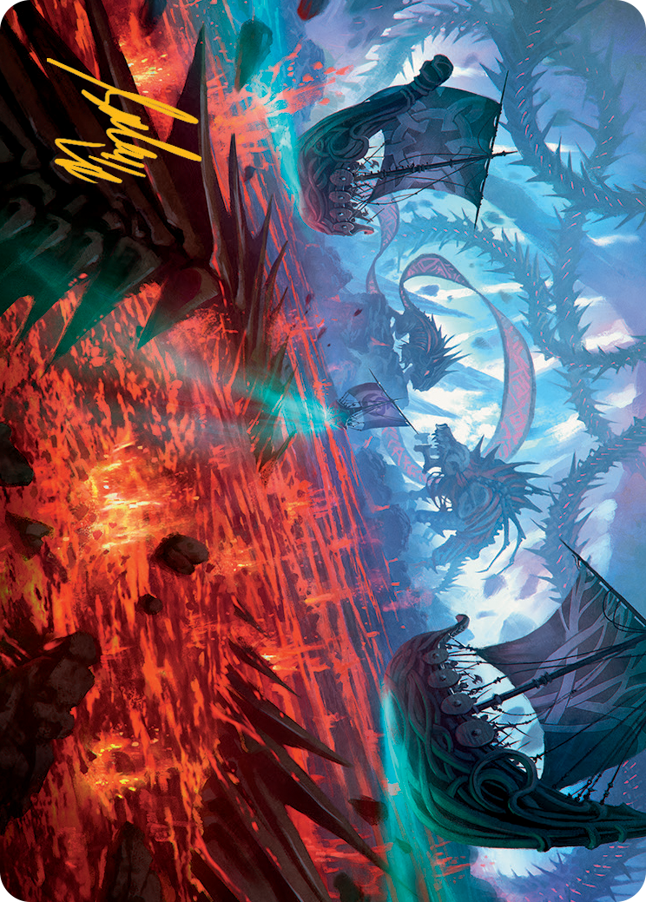 Invasion of Kaldheim Art Card (Gold-Stamped Signature) [March of the Machine Art Series] | Lots Moore NSW