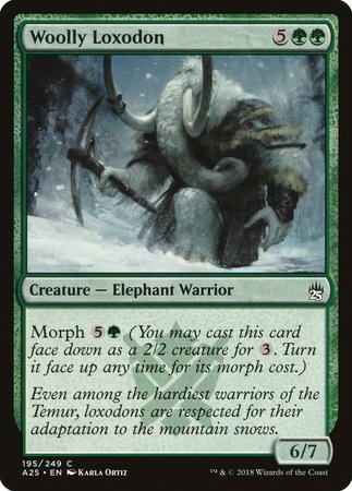 Woolly Loxodon [Masters 25] | Lots Moore NSW