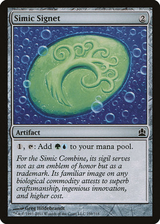 Simic Signet [Commander 2011] | Lots Moore NSW