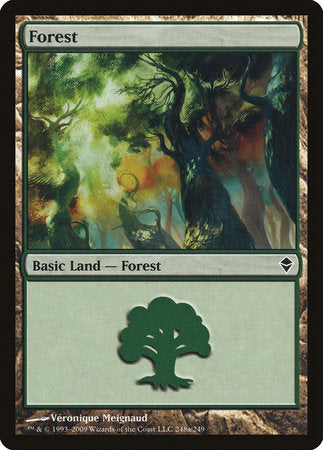 Forest (248a) [Zendikar] | Lots Moore NSW