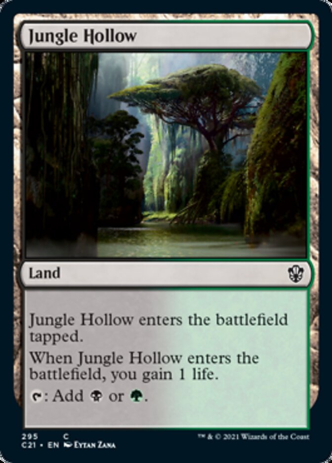 Jungle Hollow [Commander 2021] | Lots Moore NSW