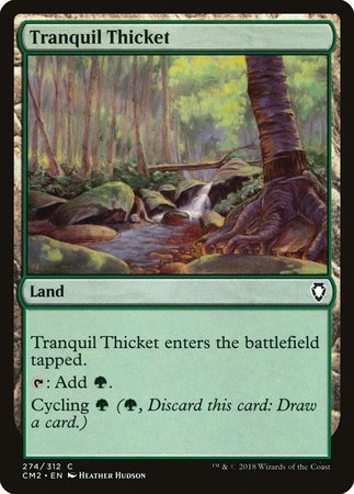 Tranquil Thicket [Commander Anthology Volume II] | Lots Moore NSW