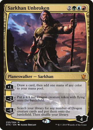 Sarkhan Unbroken [Dragons of Tarkir] | Lots Moore NSW