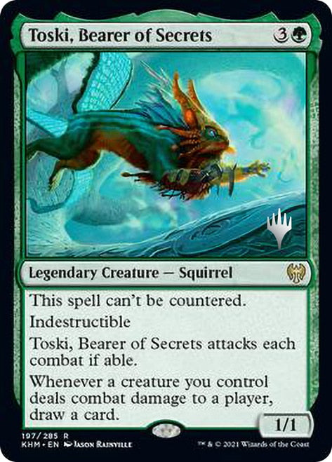 Toski, Bearer of Secrets (Promo Pack) [Kaldheim Promos] | Lots Moore NSW