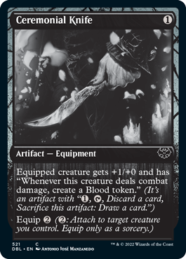 Ceremonial Knife [Innistrad: Double Feature] | Lots Moore NSW