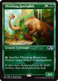 Thrashing Brontodon [Promo Pack: Core Set 2020] | Lots Moore NSW