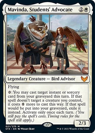 Mavinda, Students' Advocate (Promo Pack) [Strixhaven: School of Mages Promos] | Lots Moore NSW