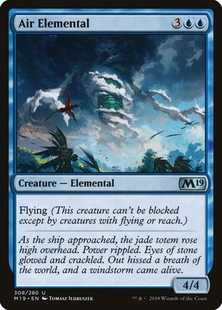 Air Elemental [Core Set 2019] | Lots Moore NSW