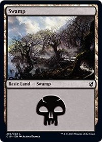 Swamp (294) [Commander 2019] | Lots Moore NSW