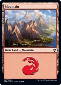 Mountain (297) [Commander 2019] | Lots Moore NSW
