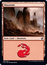 Mountain (298) [Commander 2019] | Lots Moore NSW