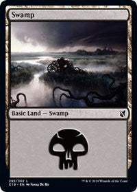 Swamp (295) [Commander 2019] | Lots Moore NSW