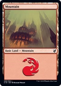 Mountain (299) [Commander 2019] | Lots Moore NSW