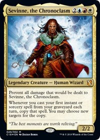 Sevinne, the Chronoclasm (Commander 2019) [Oversize Cards] | Lots Moore NSW