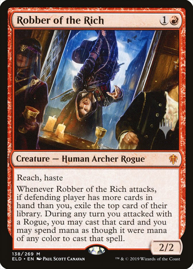 Robber of the Rich (Promo Pack) [Throne of Eldraine Promos] | Lots Moore NSW