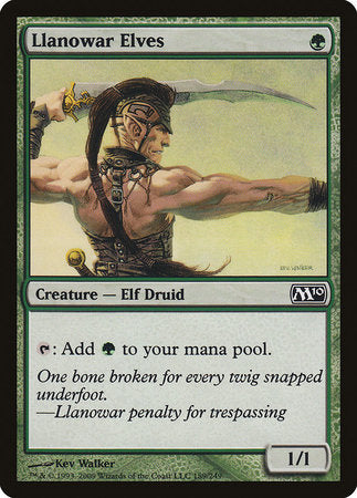 Llanowar Elves [Magic 2010] | Lots Moore NSW