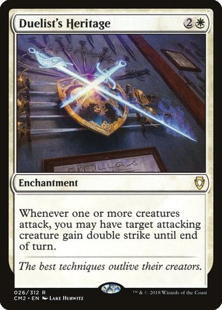 Duelist's Heritage [Commander Anthology Volume II] | Lots Moore NSW