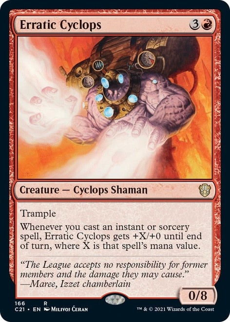 Erratic Cyclops [Commander 2021] | Lots Moore NSW