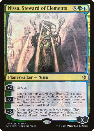 Nissa, Steward of Elements (SDCC 2017 EXCLUSIVE) [San Diego Comic-Con 2017] | Lots Moore NSW