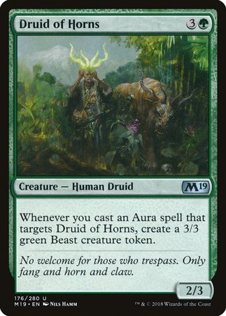 Druid of Horns [Core Set 2019] | Lots Moore NSW