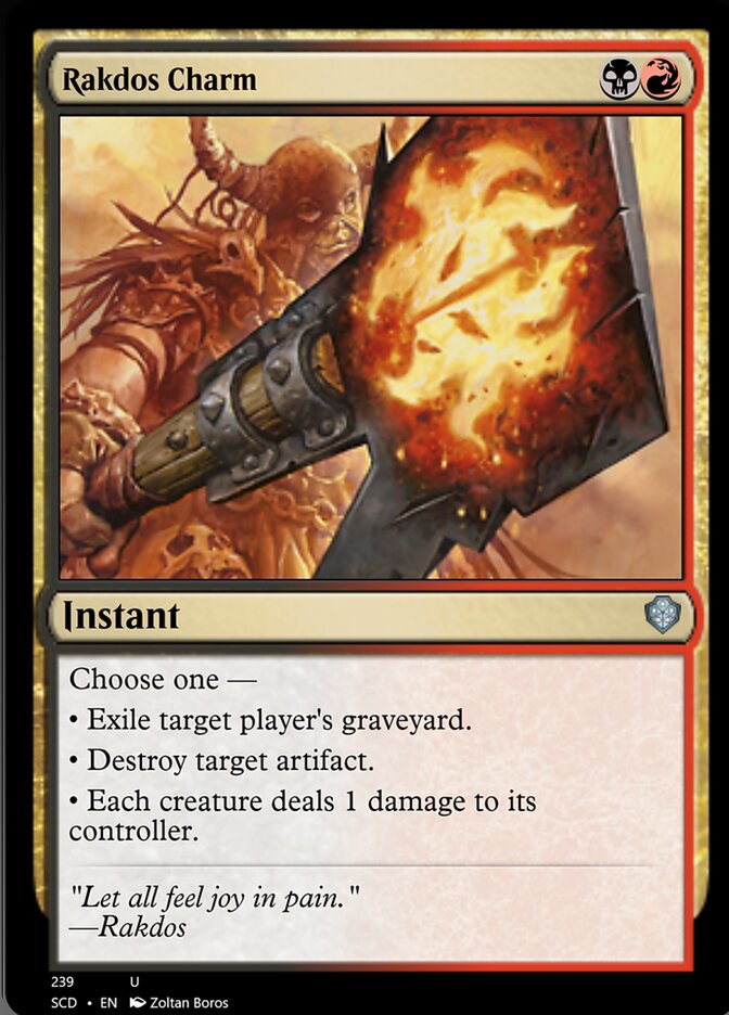 Rakdos Charm [Starter Commander Decks] | Lots Moore NSW