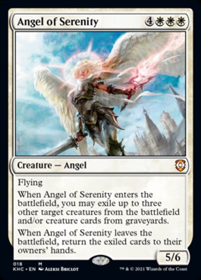 Angel of Serenity [Kaldheim Commander] | Lots Moore NSW