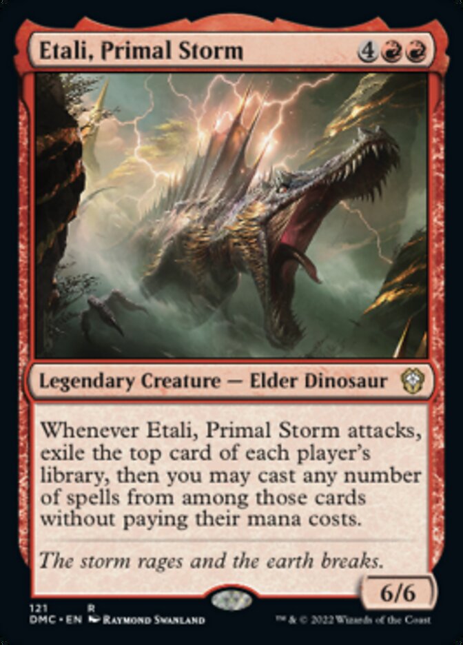 Etali, Primal Storm [Dominaria United Commander] | Lots Moore NSW