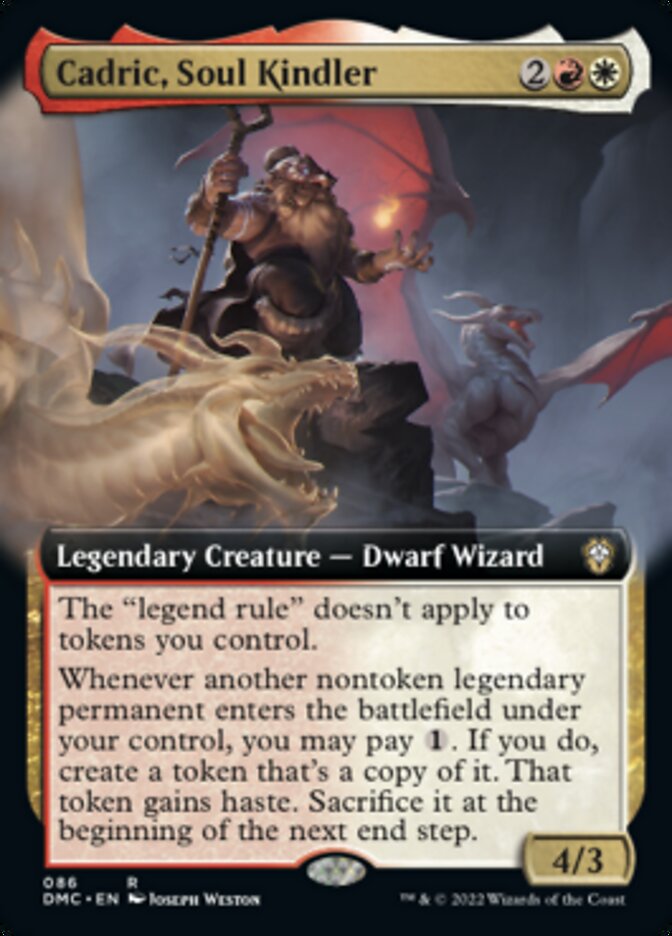 Cadric, Soul Kindler (Extended Art) [Dominaria United Commander] | Lots Moore NSW