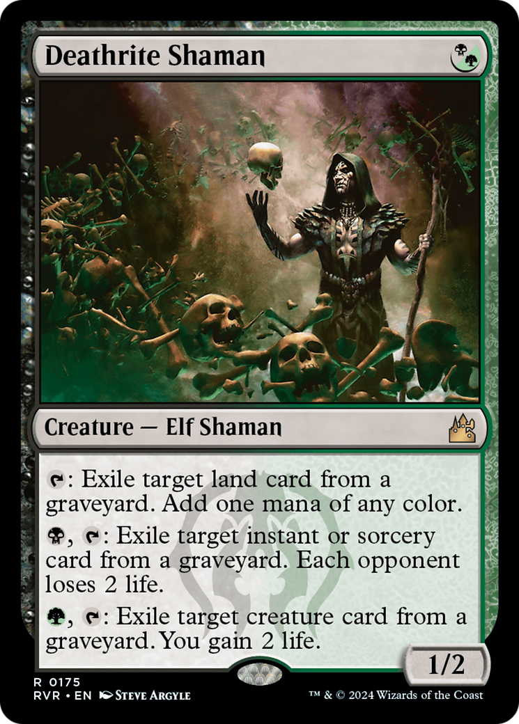 Deathrite Shaman [Ravnica Remastered] | Lots Moore NSW