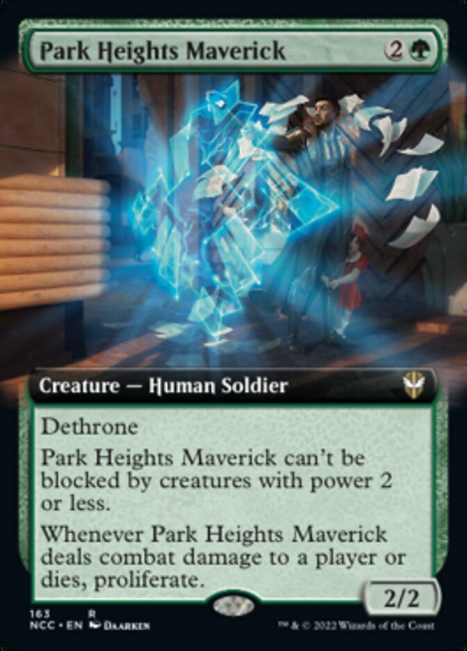 Park Heights Maverick (Extended Art) [Streets of New Capenna Commander] | Lots Moore NSW