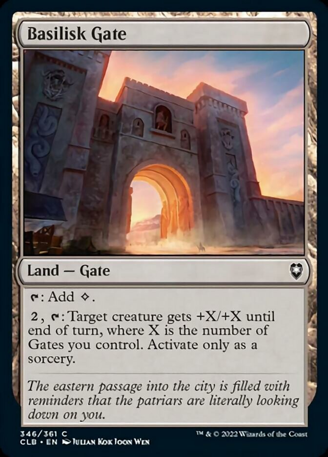 Basilisk Gate [Commander Legends: Battle for Baldur's Gate] | Lots Moore NSW