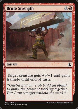 Brute Strength [Amonkhet] | Lots Moore NSW