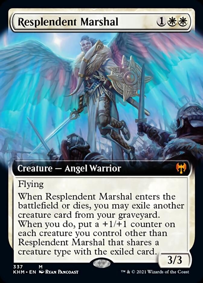 Resplendent Marshal (Extended Art) [Kaldheim] | Lots Moore NSW