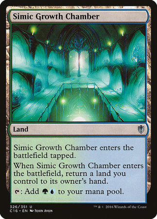 Simic Growth Chamber [Commander 2016] | Lots Moore NSW