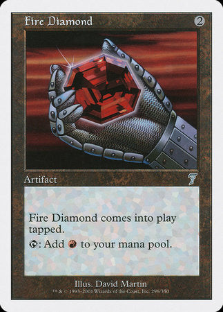 Fire Diamond [Seventh Edition] | Lots Moore NSW