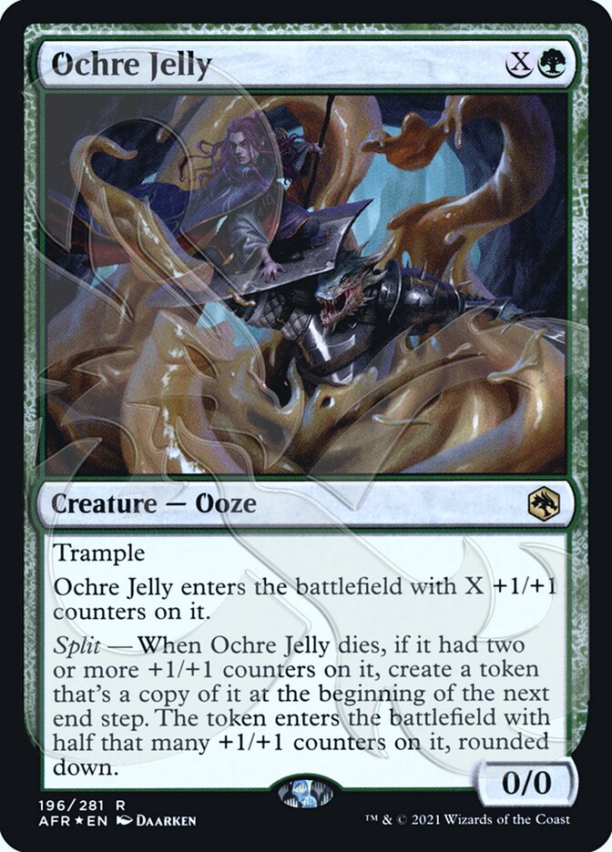 Ochre Jelly (Ampersand Promo) [Dungeons & Dragons: Adventures in the Forgotten Realms Promos] | Lots Moore NSW