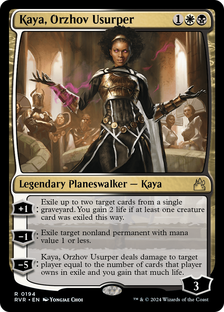 Kaya, Orzhov Usurper [Ravnica Remastered] | Lots Moore NSW