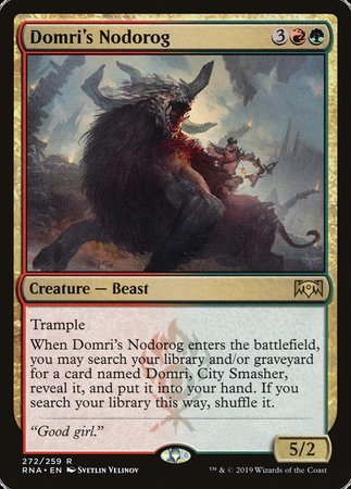 Domri's Nodorog [Ravnica Allegiance] | Lots Moore NSW