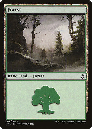 Forest (268) [Khans of Tarkir] | Lots Moore NSW