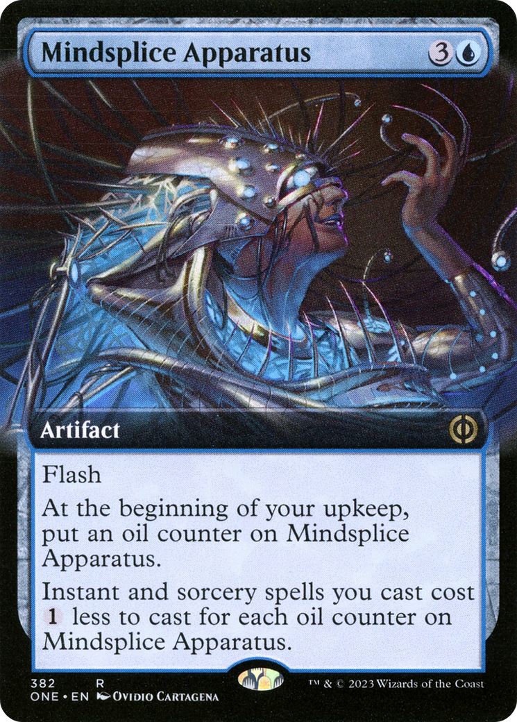 Mindsplice Apparatus (Extended Art) [Phyrexia: All Will Be One] | Lots Moore NSW