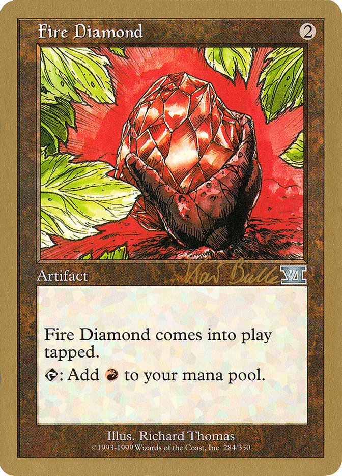 Fire Diamond (Kai Budde) [World Championship Decks 1999] | Lots Moore NSW