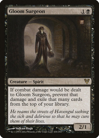 Gloom Surgeon [Avacyn Restored] | Lots Moore NSW