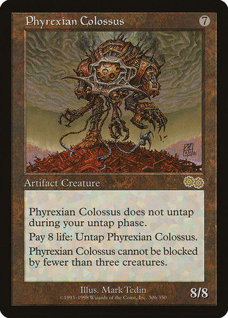 Phyrexian Colossus [Urza's Saga] | Lots Moore NSW